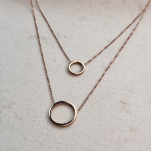 گردنبند دولاین استیل