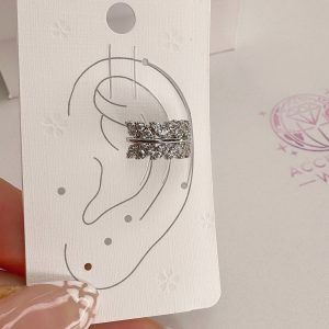 گوشواره ایرکاف روکش نقره