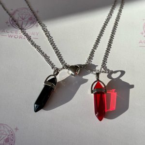 گردنبند ست دو نفره منشور مگنتی