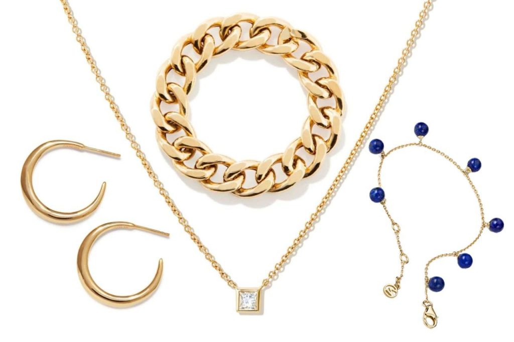 بدلیجات طرح طلا رنگ ثابت