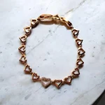 دستبند ژوپینگ مدل قلبی