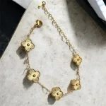 دستبند ونکلیف طلایی