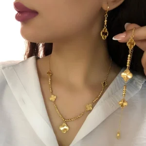 سرویس ونکلیف والبرنادو طرح طلا رنگ ثابت برندNYH