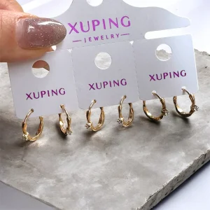 گوشواره ژوپینگ حلقه ای ریز