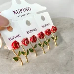 گوشواره ژوپینگ گل
