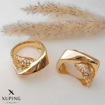 انگشتر ژوپینگ زنانه طرح طلا ک22782