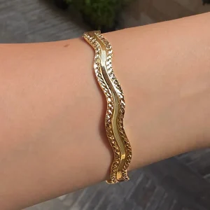 دستبند النگویی تراش ژوپینگ