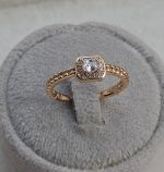 حلقه تک‌نگین ژوپینگ مدل xp1389